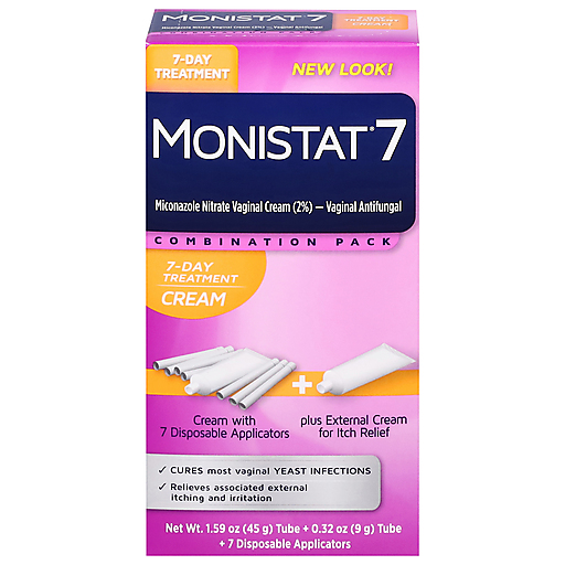 Monistat Vaginal Antifungal Cream 7-Day Treatment Pack by Pasteur Pharmacy, personal care product for yeast infection relief.