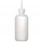 Soft 'N Style 6 oz applicator bottle from Pasteur Pharmacy, used for personal care applications, with a clear plastic design and nozzle