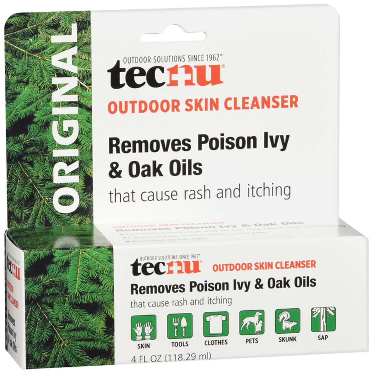 Tecnu Outdoor Skin Cleanser by Pasteur Pharmacy removes poison oak and ivy oils from the skin in personal care.