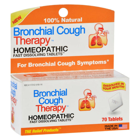 TRP™ Bronchial Cough Relief personal care product with 70 fast-dissolving tablets from Pasteur Pharmacy.