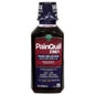 Vicks Pain Reliever + Nighttime Sleep Aid in Midnight Cherry, 12 fl oz bottle, personal care product with cherry flavor and soothing relief