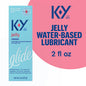 K-Y Jelly Classic water-based personal lubricant for wetter sex, 2 oz, by Pasteur Pharmacy, showing the lubricant bottle.