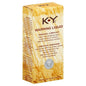 K-Y Warming Liquid Personal Lubricant in 1 oz bottle, smooth and warming personal lubricant by Pasteur Pharmacy shown in the image.