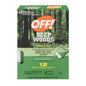 Off! Deep Woods insect repellent towelettes by Pasteur Pharmacy for long-lasting pest protection in outdoor settings.