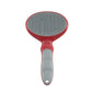 Large Le Salon Self-Cleaning Pin Brush for pets by Pasteur Pharmacy, showing a close-up of the brush with self-cleaning pins.