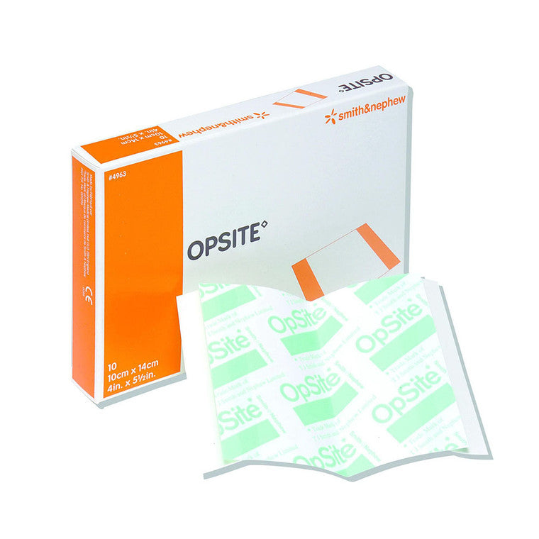 Smith and Nephew Opsite transparent adhesive dressing, 5.5 x 4 inches, pet medical tape and bandage by Pasteur Pharmacy