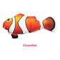 Vida Smart plush red crucian carp cat toy with realistic movement, USB rechargeable, designed for interactive feline play and entertainment.