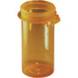 Centor 20 dram amber pillboxes with clear-vu vial design, 145 Rx vials from Pasteur Pharmacy for medication storage