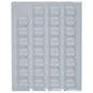 Large 31-day unit dose blister pillboxes with cold seal by Pasteur Pharmacy, shown in a pack of 500 for medication organization.