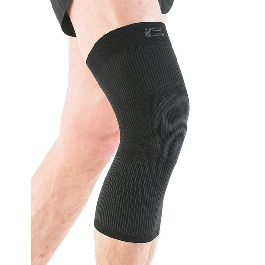Neo G Airflow Knee Support in medium size, 34-38 cm, designed for knee compression and support, by Pasteur Pharmacy.