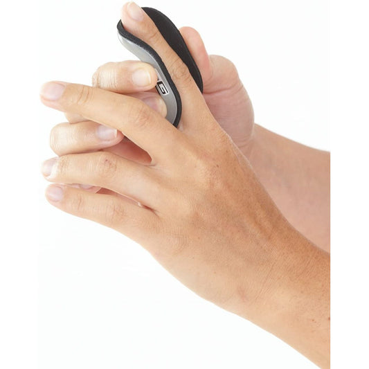 Large grey Neo G USA Inc finger splint for support and stabilization, designed for easy fit and comfort.