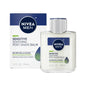 Nivea Men Sensitive Soothing Post Shave Balm in 3.3 oz bottle, designed for gentle skin after shaving.