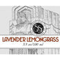 Lavender Lemongrass Shannons Soaps soothing post-shave splash in 100ml bottle, gentle and refreshing for skin.