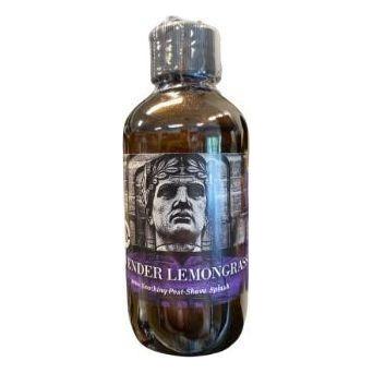 Shannons Soaps Lavender Lemongrass Soothing Post-Shave Splash in 100ml bottle, featuring lavender and lemongrass ingredients.