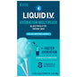 Liquid I.V. Hydration Multiplier electrolyte powdered drink mix in blue cotton candy flavor, in a clear packet with blue accents.
