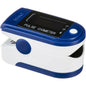 Contec Pulse Oximeter from Pasteur Pharmacy showing digital display and sensor for measuring oxygen levels and heart rate.