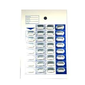 Punchcard pressure-sensitive HS 31 dose pack from Pasteur Pharmacy, 250 count for easy medication management.