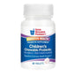 Children's chewable probiotic fruit punch tablets by Pasteur Pharmacy in a 30-count bottle, featuring colorful fruit punch flavor and packaging.