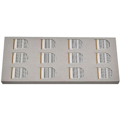 Gillete Perma-Sharp double edge Razor Blades pack, 20x5, with stainless steel blades for a close, smooth shave.