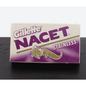 Gillette Nacet stainless double edge razor blades in a 5-pack, designed for smooth shaving and precision grooming.