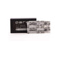 Pack of 100 Parker Premium Platinum Stainless Steel DE Razor Blades by Pasteur Pharmacy, sharp and durable for close shaves.