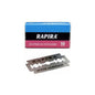 Pack of 10 Rapira Classic Super Stainless Double Edge Razor Blades by Pasteur Pharmacy, suitable for safety razors and shaving.