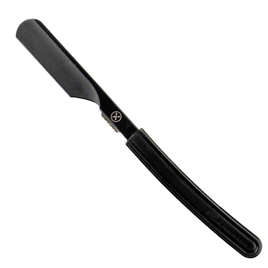 Parker Director-BK professional barber razor with black handle, designed for precise shaving and grooming.