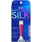 Schick Hydro Silk Trim Style Razor and Bikini Trimmer Kit with pink handle and trimming attachments for grooming.