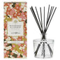 Wavertree & London Japanese Plum Reed Diffuser 250 ml with elegant glass bottle and reed sticks for home fragrance.