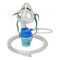 Pediatric aerosol mask for respiratory care by Allied Healthcare, used for administering inhalation therapy to children.