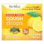 Herbion Naturals sugar-free honey lemon cough drops in a package of 18, respiratory care by Pasteur Pharmacy.