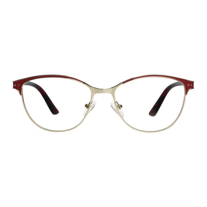 Black Cateye LX19009 Rx eyeglasses with sleek frame, designed for stylish vision correction, by Pasteur Pharmacy.