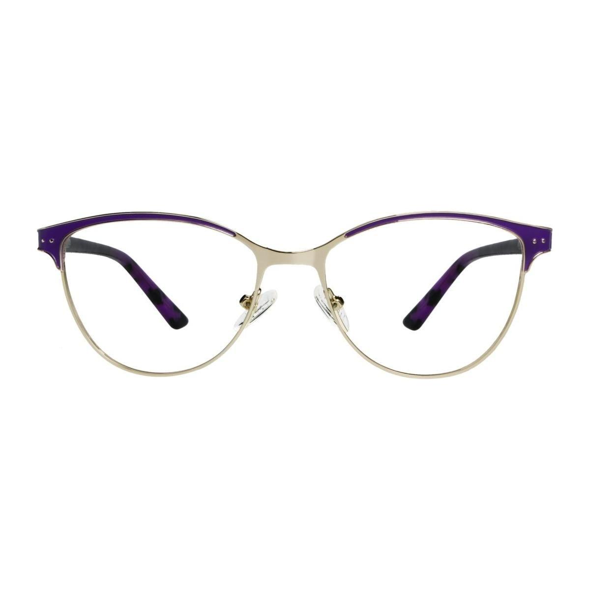 Black Cateye LX19009 Rx eyeglasses with sleek frame and clear lenses, designed for stylish vision correction.