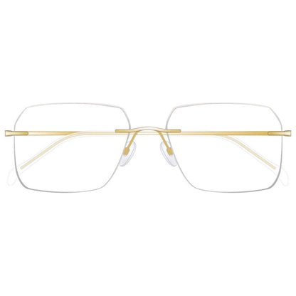 Black TiRag Rx eyeglasses with a sleek frame, designed for style and comfort, by Pasteur Pharmacy.