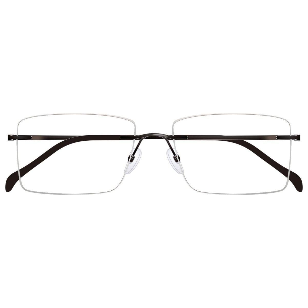 Black TiRak Rx eyeglasses with sleek frames, designed for comfort and style, by Pasteur Pharmacy.