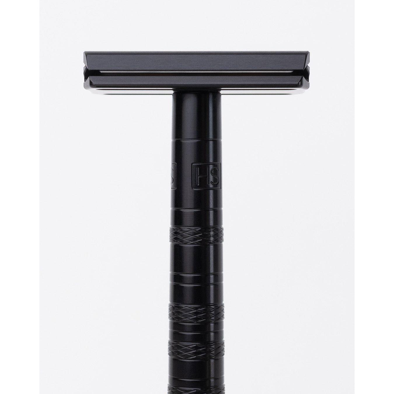 Henson Shaving AL13-V2 medium safety razor with aircraft aluminum handle for a precise shave, made by Pasteur Pharmacy