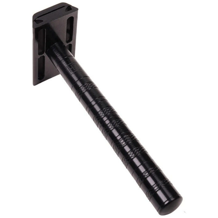 Henson Shaving AL13-V2 Mild Safety Razor with aircraft aluminum handle, designed for a smooth, comfortable shave.
