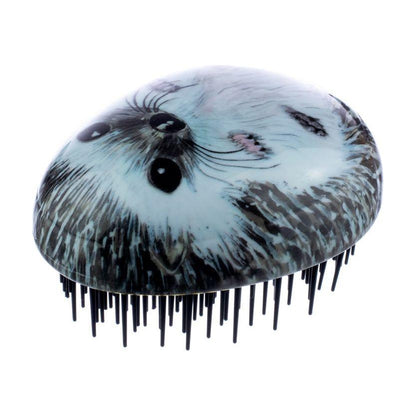 Kent PHOG Hedgehog Pebble Scalp Massager Shampoo Brush by Pasteur Pharmacy, showing textured bristles for gentle scalp massage.