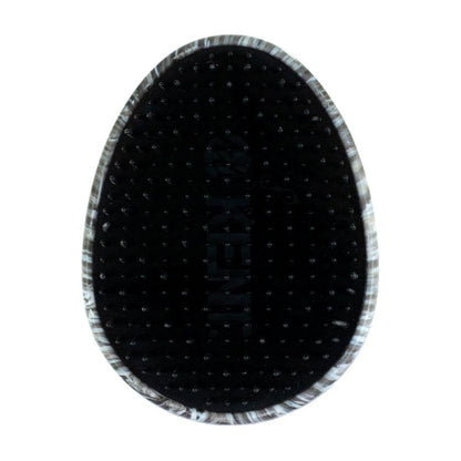 Kent PHOG Hedgehog Pebble Scalp Massager Shampoo Brush, shower and travel size detangling brush with textured pebble design.