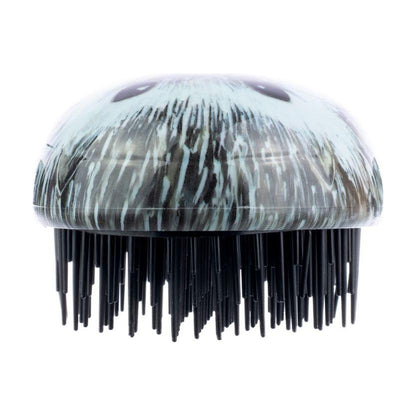 Kent PHOG Hedgehog Pebble Scalp Massager Shampoo Brush and Detangling Shower Brush, travel size, designed for gentle scalp care.