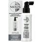 Nioxin System 1 Scalp Treatment for natural light thinning hair, 3.38oz bottle, designed to strengthen hair and improve scalp health.