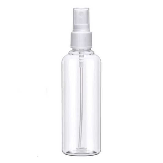 Set of 400 clear PE plastic spray bottles, 120 mL capacity, ideal for science and laboratory use, by Pasteur Pharmacy.