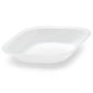 White diamond-shaped polystyrene weigh boats for science labs, medium size, pack of 500 by Pasteur Pharmacy.