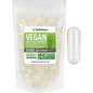 Clear vegetarian capsules size 3 from Pasteur Pharmacy, 1,000 count, ideal for supplement or laboratory use