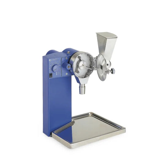 Impact grinding head for MF 10 Basic Grinder by IKA, used in science and laboratory applications, shown in close-up image.