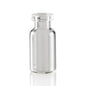 Set of 2 mL clear borosilicate glass serum vials with 13 mm crimp finish, ideal for laboratory use, by Medisca.
