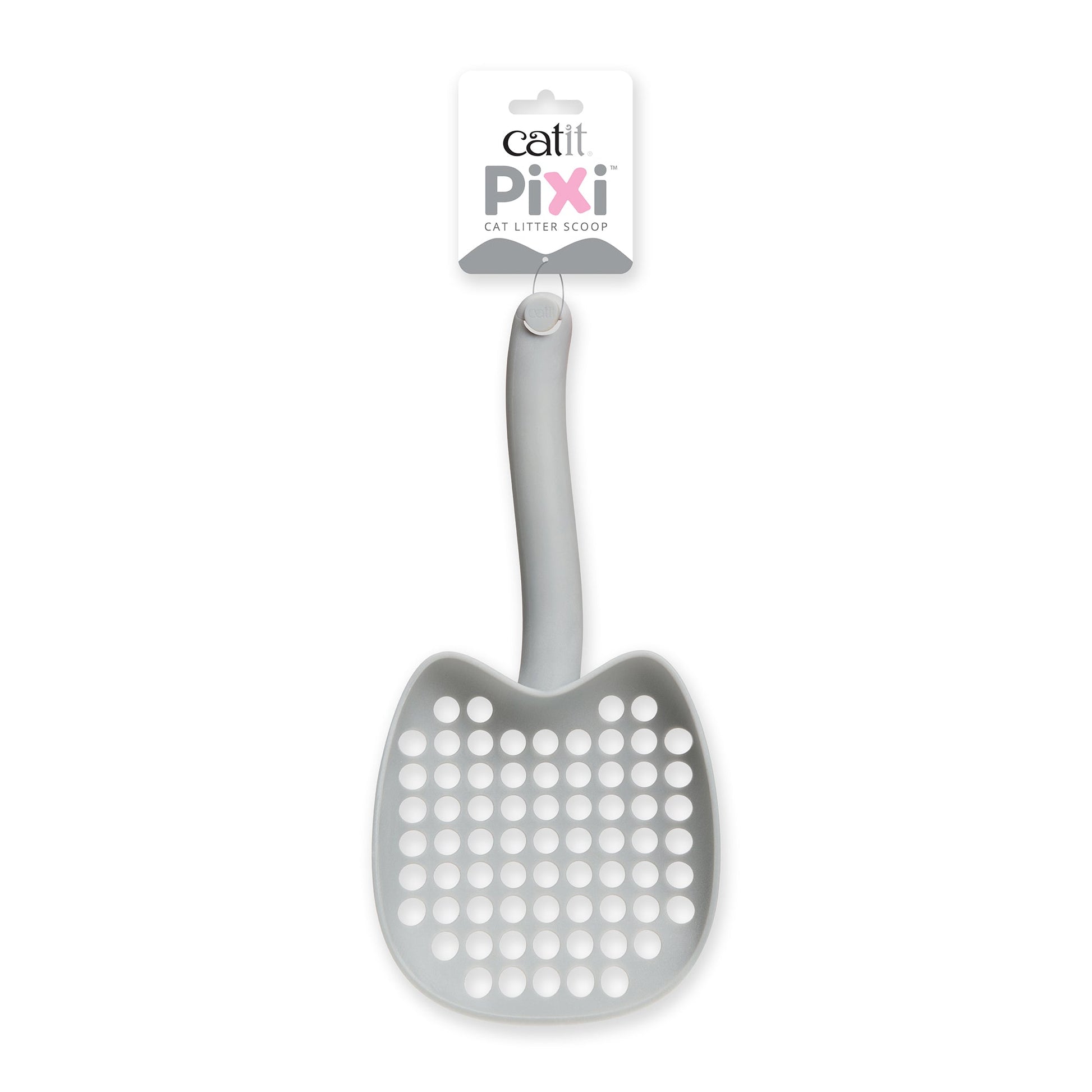 Gray Cat It CA Pixi Scoop from Pasteur Pharmacy, a small plastic scoop for pet litter or food.