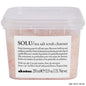 Davines Essential Haircare Solu Sea Salt Scrub Cleanser in 250ml bottle, natural sea salt scrub for hair and scalp care.