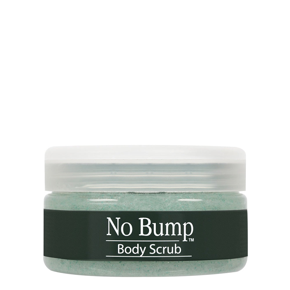 GiGi No Bump Body Scrub by Pasteur Pharmacy with salicylic acid for ingrown hair and razor burn, 6 oz.