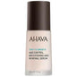 Ahava Time To Smooth Age Control Brightening and Renewal Serum in 1 oz bottle, featuring a sleek dropper and clear packaging.